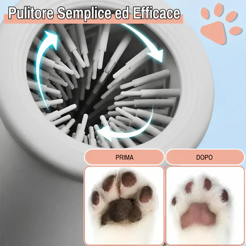 Lavazampe Automatico per Cani